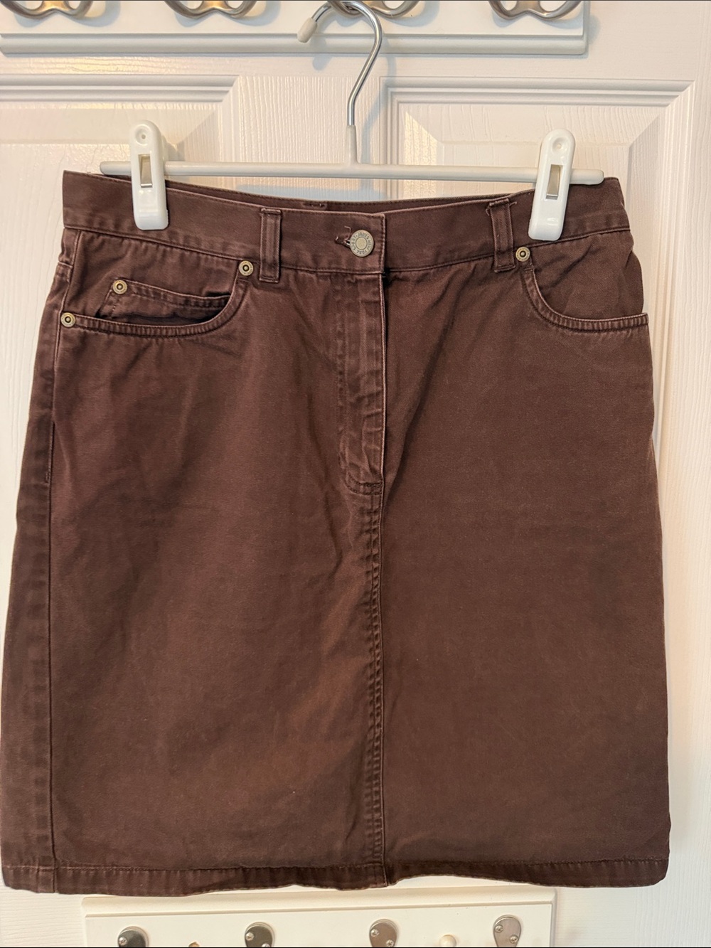 Jones New York Brown Pencil Skirt